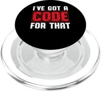 Ive Got A Code For That Funny Medical Coder Biller PopSockets PopGrip for MagSafe
