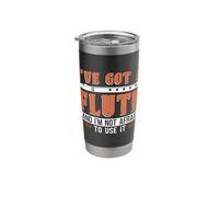 I've Got A Flute I'm Not Afraid to Use Marching Band Flutes Stainless Steel Insulated Tumbler