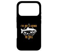 I've Got A License To Gill Funny Fish Hatchery Fish Breeders Case for iPhone 17 Pro