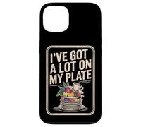 I've Got A Lot On My Plate Overwhelmed Busy Productive |- Case for iPhone 13