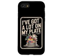 I've Got A Lot On My Plate Overwhelmed Busy Productive |- Case for iPhone SE (2020) / 7/8
