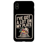 I've Got A Lot On My Plate Overwhelmed Busy Productive |- Case for iPhone XS Max