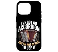 I've Got An Accordion And I'm Not Afraid To Use It Case for iPhone 16 Pro