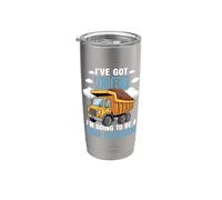 I've Got Dirt Going to Be Big Cousin Construction Dump Truck Stainless Steel Insulated Tumbler