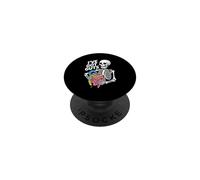 Ive Got Guts Funny Skeleton Spooky Season Halloween PopSockets Adhesive PopGrip