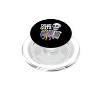 Ive Got Guts Funny Skeleton Spooky Season Halloween PopSockets PopGrip for MagSafe