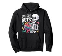 Ive Got Guts Funny Skeleton Spooky Season Halloween Pullover Hoodie
