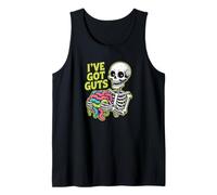 Ive Got Guts Funny Skeleton Spooky Season Halloween Tank Top