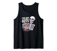 Ive Got Guts Funny Skeleton Spooky Season Halloween Tank Top