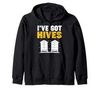 I've Got Hives funny Beekeeper I've Got Hives Zip Hoodie