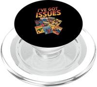 I've Got Issues Funny Comic Book Collecting PopSockets PopGrip for MagSafe