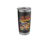 I've Got Issues Funny Comic Book Collecting Stainless Steel Insulated Tumbler