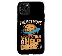I've Got More Assists Than A Help Desk Basketball Players Case for iPhone 11 Pro