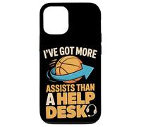 I've Got More Assists Than A Help Desk Basketball Players Case for iPhone 12/12 Pro