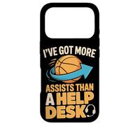 I've Got More Assists Than A Help Desk Basketball Players Case for iPhone 17 Pro