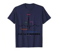 I've Got Rhythm Electrocardiogram ECG Sinus Rhythm Humour T-Shirt