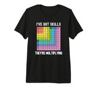 I've Got Skills They're Multiplying | Math Wiz Kid Premium T-Shirt