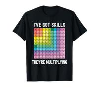 I've Got Skills They're Multiplying | Math Wiz Kid T-Shirt