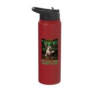 I've Got that Irish in Me Smoking Bulldog St Patricks Day Stainless Steel Insulated Water Bottle
