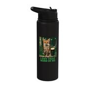 I've got that Irish in Me Smoking Fox Parade St Patricks Day Stainless Steel Insulated Water Bottle