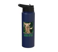 I've got that Irish in Me Smoking Pig Meme St Patricks Day Stainless Steel Insulated Water Bottle