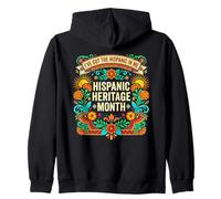 I've Got The Hispanic In Me Mexican American Zip Hoodie