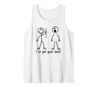 I've got Your Back Funny tee Stick Figures Physiotherapist g Tank Top