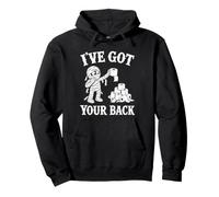 I've Got Your Back Halloween Mummy Toilet Paper Men Women Pullover Hoodie