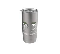 I've Got Your Six Stickman Stainless Steel Insulated Tumbler