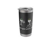 I've Got Your Six Stickman Stainless Steel Insulated Tumbler