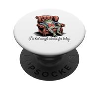 I've Had Enough Internet For Today Funny Frog Toad Meme PopSockets Adhesive PopGrip