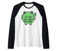 I've HAD just About Enough Funny Design Raglan Baseball Tee