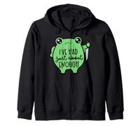 I'VE HAD just about ENOUGH funny design Zip Hoodie