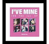 IVE I've Mine 1st EP Album Digipack Random Version CD+16p PhotoBook+1p PhotoCard+1p Mini Poster on Pack+Tracking Sealed