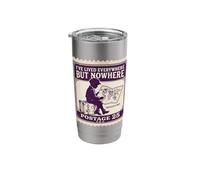 I've Lived Everywhere But Nowhere Map World Traveler Stainless Steel Insulated Tumbler