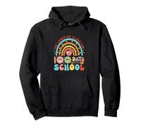 I've Loved My Class For 100 Days School Colorful Rainbow Pullover Hoodie