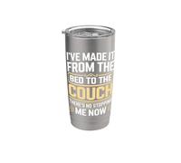 I've Made It from The Bed to The Couch Stainless Steel Insulated Tumbler