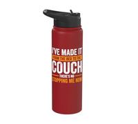 I've Made It from The Bed to The Couch Stainless Steel Insulated Water Bottle