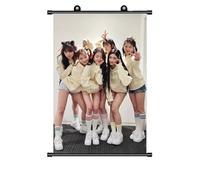 IVE Member Gaeul Scroll Poster 70x30cm - K-pop Idol Themed Wall Art, Soft Fabric Scroll Print for Fan Collection & Room Decoration (R)