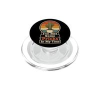 I've Met Some Pricks In My Time Funny Cactus Plant Gift PopSockets PopGrip for MagSafe