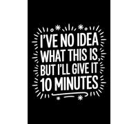 I've no idea what this is but i'll give it 10 minutes funny: 6X9" 110 pages notebook
