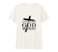I've Read The Final Chapter God Wins - Christian Faith Cross Premium T-Shirt