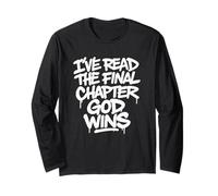 I've Read The Final Chapter God Wins Religious Christian Long Sleeve T-Shirt