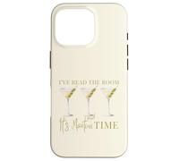 I've Read The Room and It's Martini Time Drinking Vintage Case for iPhone 16 Pro