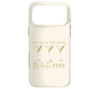 I've Read The Room and It's Martini Time Drinking Vintage Case for iPhone 17 Pro Max