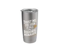 I've Seen It All Office Assistant Regional Manager Stainless Steel Insulated Tumbler