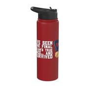 I've Seen The Final Exam's True Face and Survived Stainless Steel Insulated Water Bottle