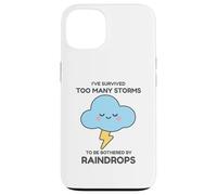 I've Survived Too Many Storms To Be Bothered By Raindrops Case for iPhone 13
