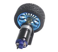 IVEKYKIBC DC 6V 12V Gear Motor 20-4545RPM Encoder High Torque Electric Mini Micro Metal Reduction 370(6V 214 RPM)