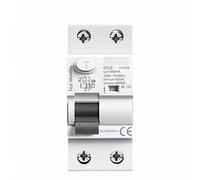IVEKYKIBC GYL9 AC Type RCCB Electromagnetic Residual Current Circuit Breaker AC ELCB 2 Pole 25A 40A 63A 80A 100A RCD 30mA 100mA 300mA 1Pcs(2P 80A,30mA)